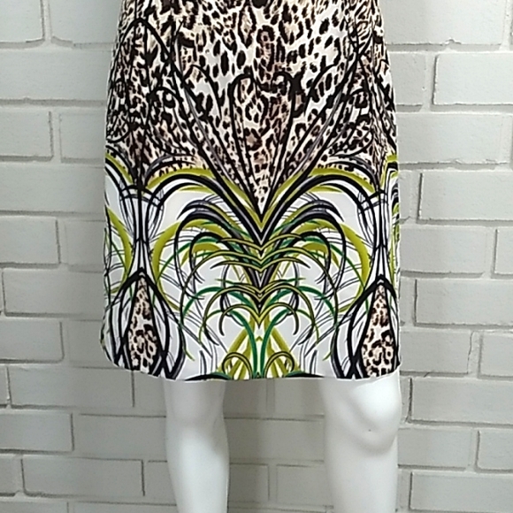I LE New York Animal Print Dress. Size 8 - Picture 4 of 12